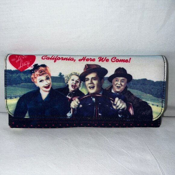 I Love Lucy Wallet, "California, Here We Come!" Episode 110 Trifold, Rare, EUC! - Picture 5 of 14